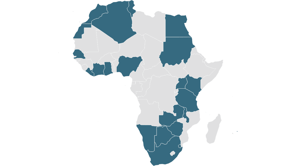 How to perform a comparable company search in Africa?